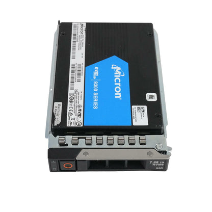 Dell J4HP5 Micron 9300 Pro 7.68TB NVMe PCIe Gen3 x4 U.2 3D TLC SSD MTFDHAL7T6TDP