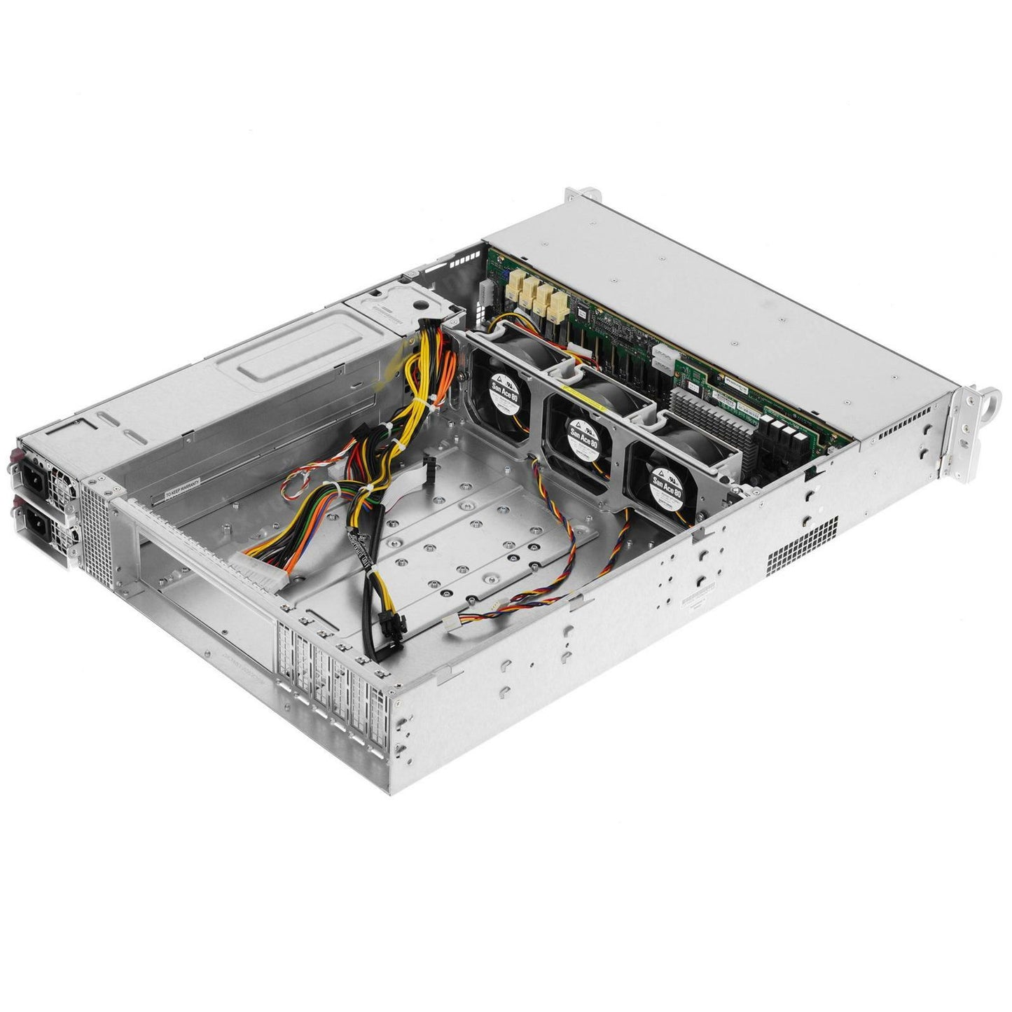 NEW Supermicro CSE-216BE1C4-R1K23LPB 24x2.5" SAS3/4x NVMe 2x1200W 2U Chassis
