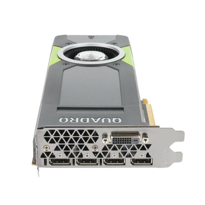 PNY NVIDIA Quadro P5000 16GB GDDR5X 4x DP DVI-D PCIe Video Card VCQP5000-PB GPU