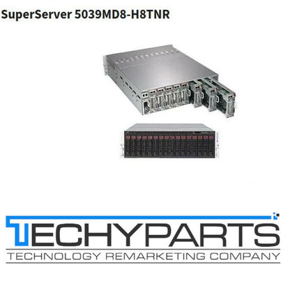 Supermicro MicroCloud 5039MD8-H8TNR 8-Node Xeon D-2141I 2.2GHz 512GB DDR4 3U CTO