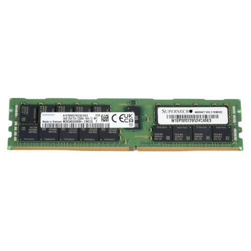 Samsung 64GB 2Rx4 DDR4-3200 PC4-25600R REG ECC 1.2V 288p RDIMM M393A8G40BB4-CWE