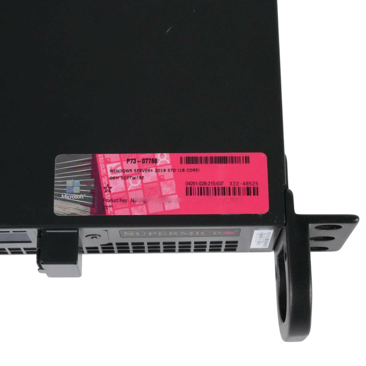 Supermicro AS-5019D-FTN4 M11SDV-8C-LN4F AMD Epyc 3251 2.5GHz Server 2019 Std COA