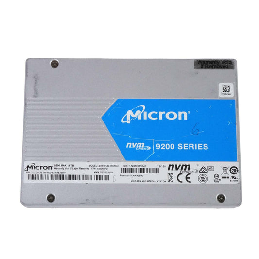 Micron 9200 MAX 1.6TB NVMe U.2 PCIe Gen3 x4 TLC SSD MTFDHAL1T6TCU-1AR18ABYY 91%