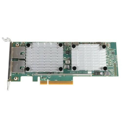 IBM 00E2864 Broadcom NetXtreme II 2-Port 10GbE 10GBase-T PCIe 2.0 x8 NIC Adapter