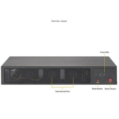NEW Supermicro SYS-E300-12D-8CN6P X12SDV-8C-SP6F Xeon D-1736NT Mini-1U Server
