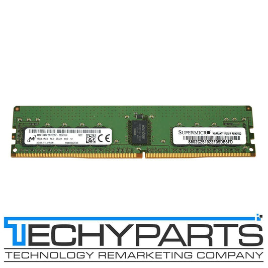 Micron 16GB 2Rx8 DDR4 PC4-2933Y Registered ECC Memory RAM MTA18ASF2G72PDZ-2G9E1