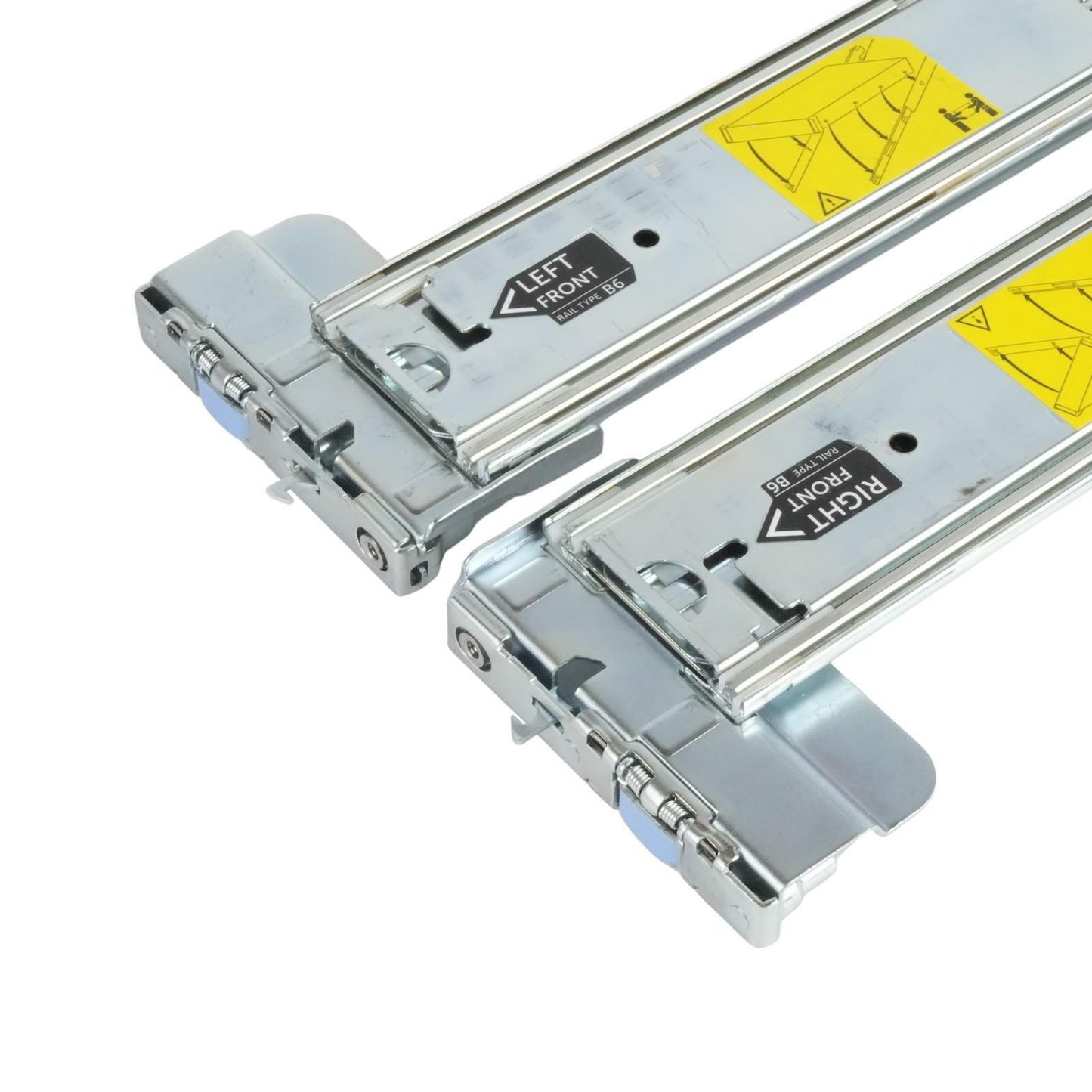 Dell XV104 PowerEdge R520 R720 R730 R820 Rail Kit 24V27 0TKYT - No CMA Mounts