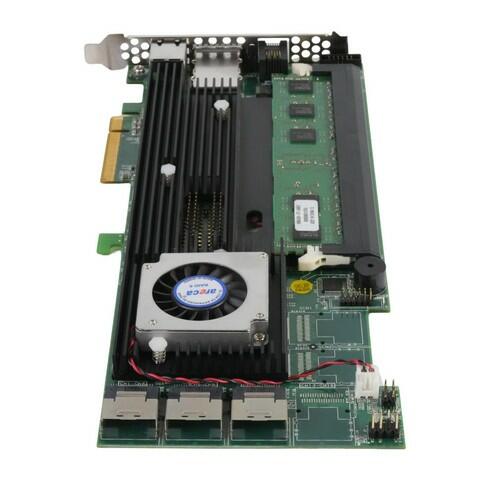 Areca ARC-1882IX-12 12-Port 6G SATA/SAS 4GB PCIe x8 RAID Card 71-1882D1-IX0C-12