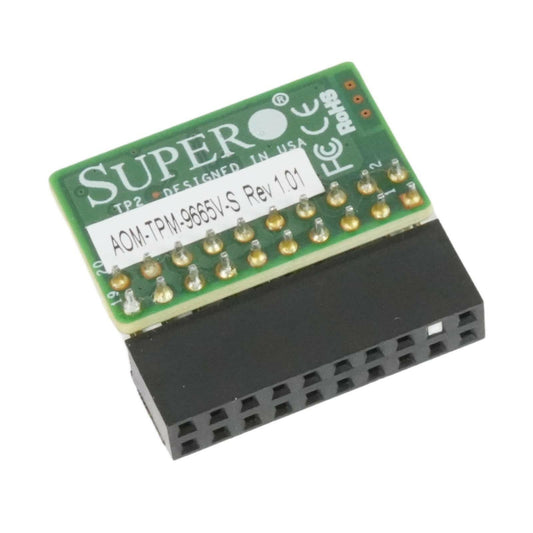 Supermicro AOM-TPM-9665V-S TCG 2.0 Compliant TPM 2.0 Trusted Platform Module