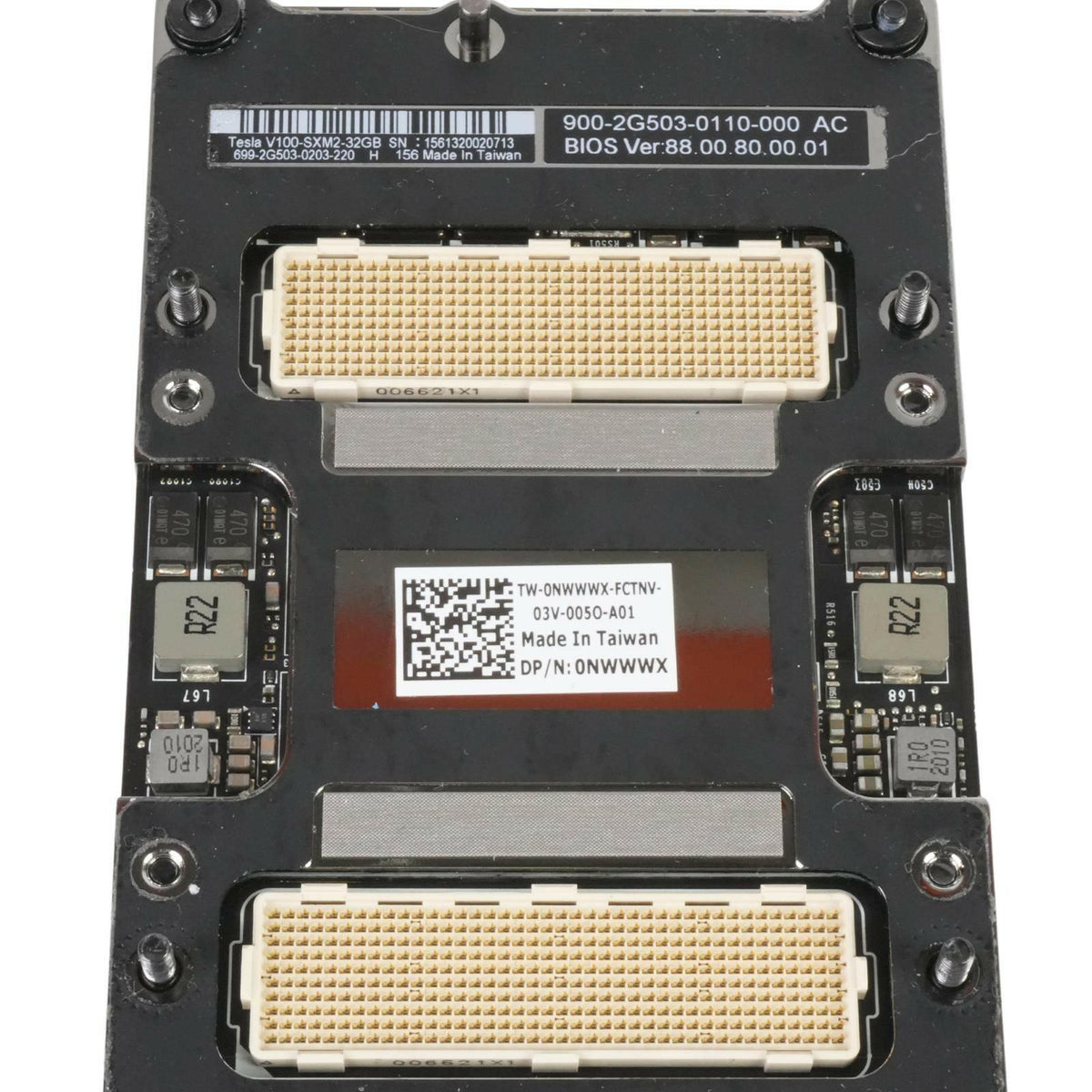 Dell NWWWX NVIDIA Tesla V100 32GB HBM2 SXM2 NVLink 300W Volta GPU Accelerator