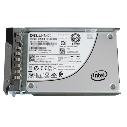 Dell 33R2T Intel 1.92TB D3-S4510 2.5" SATA 6G 3D2 TLC SSD 033R2T SSDSC2KB019T8R