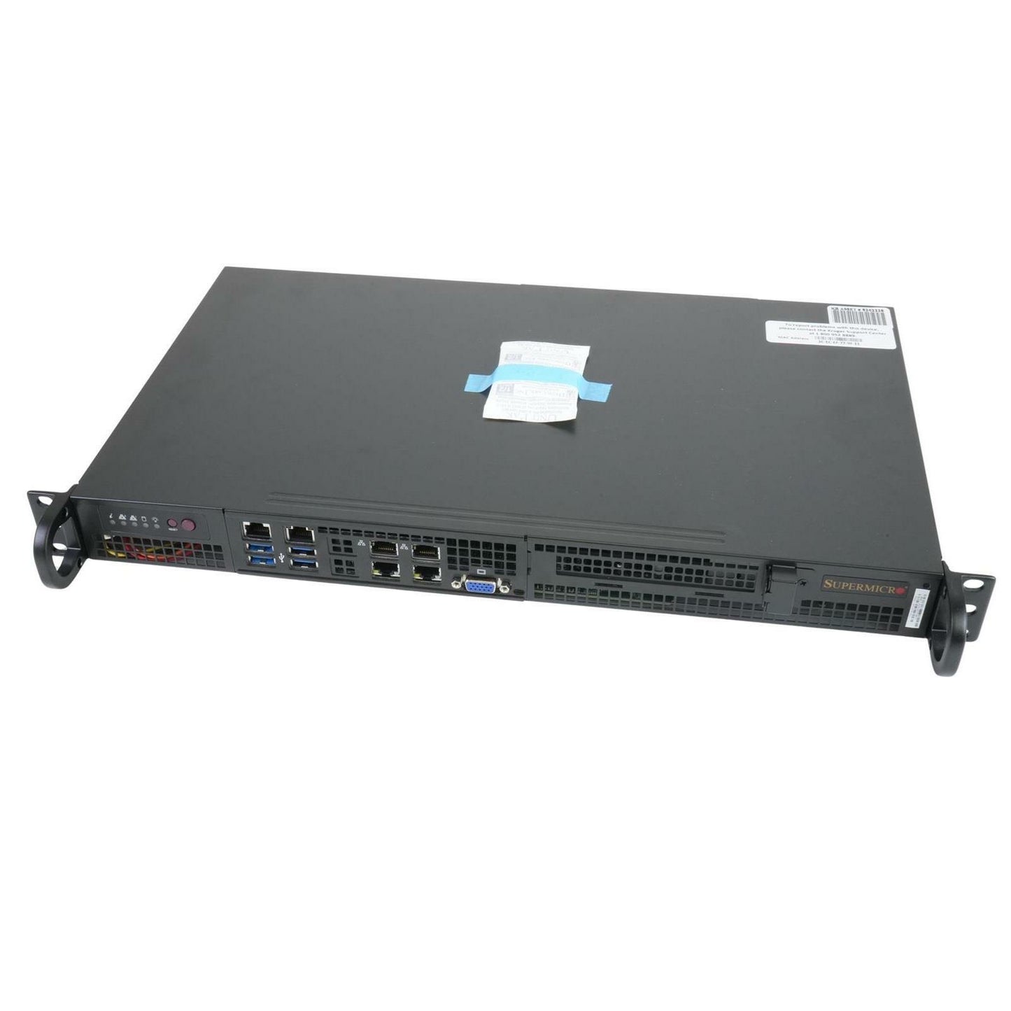 Supermicro SYS-5019A-FN5T A2SDV-16C-TLN5F Intel Atom C3958 1U Rackmount Server