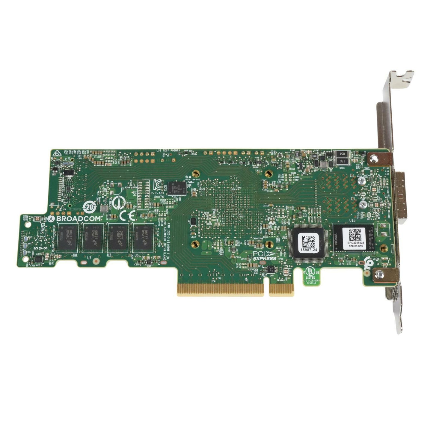 Broadcom MegaRAID 9580-8i8e 16-port 12G SAS/SATA/NVMe 8GB PCIe RAID 05-50076-00