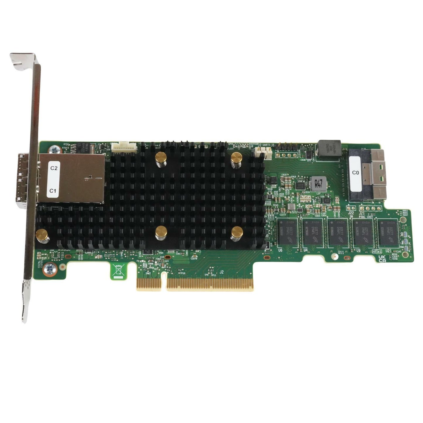 Broadcom MegaRAID 9580-8i8e 16-port 12G SAS/SATA/NVMe 8GB PCIe RAID 05-50076-00