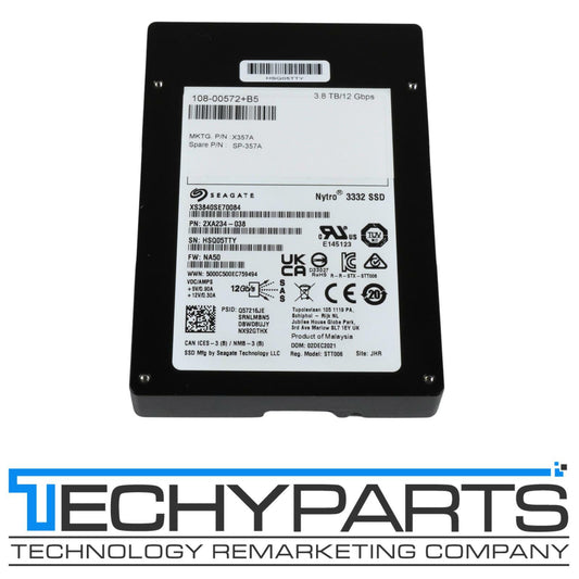 Seagate Nytro 3332 3.84TB 2.5" SAS 12Gb/s SSD XS3840SE70084 NetApp X357A 512B