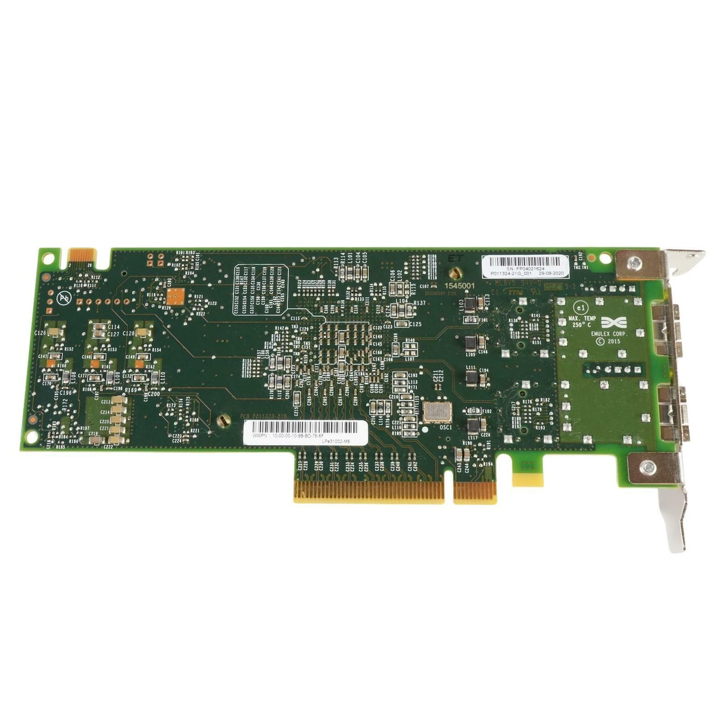 Emulex LPe31002-M6 LightPulse 16Gb/s 2-Port Fibre Channel PCI-E 3.0 x8 HBA LP