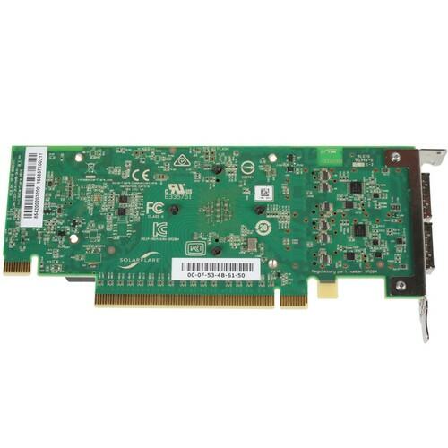SolarFlare SFN8542-Plus 2-Port 40GbE QSFP+ PCIe 3.0 x16 Server NIC LP