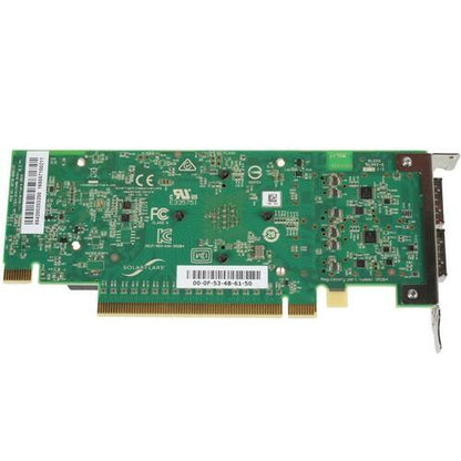 SolarFlare SFN8542-Plus 2-Port 40GbE QSFP+ PCIe 3.0 x16 Server NIC LP