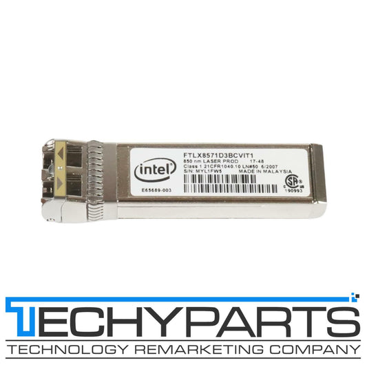 Intel E10GSFPSR FTLX8571D3BCVIT1 E65689-003 10GbE SFP+ Transceiver X520-DA2/SR2