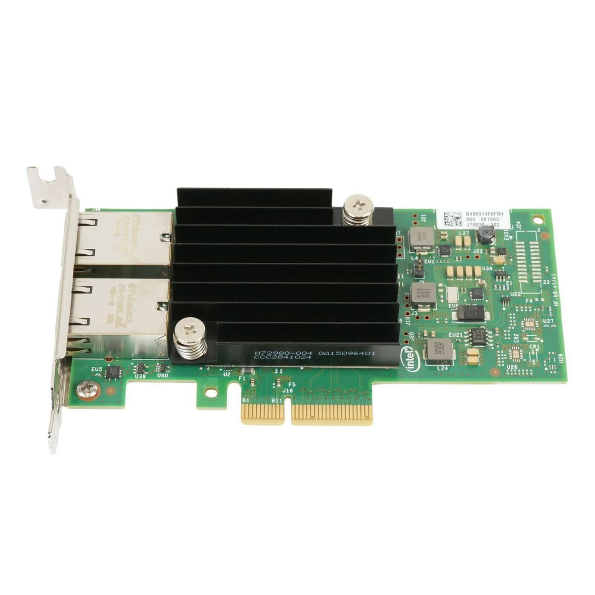 Dell C4D5P Intel X550-T2 10GbE 2-Port RJ45 PCIe 3.0 x4 NIC Ethernet CNA LP