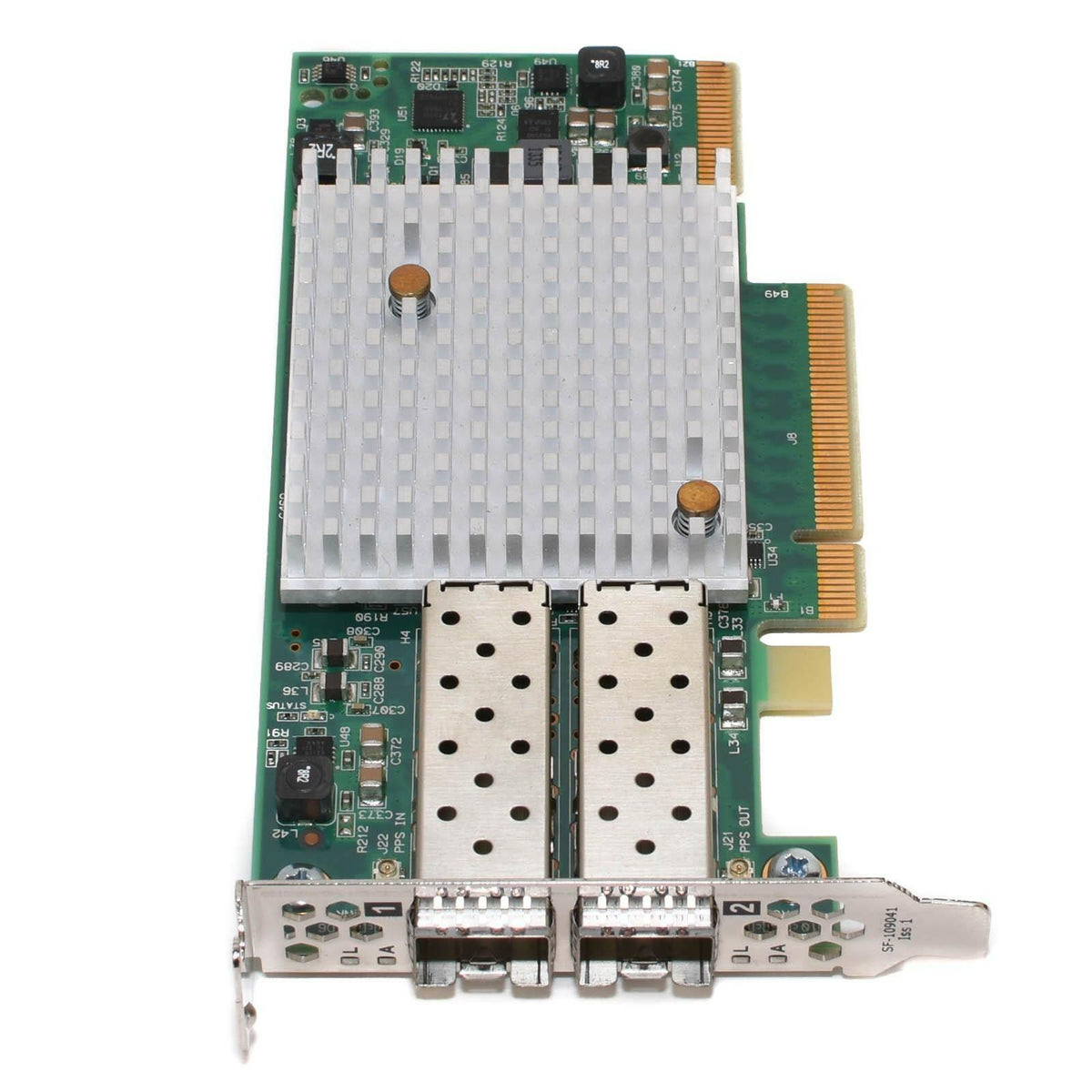 SolarFlare SFN7122F SFP+ Dual-Port 10GbE Flareon Ultra PCIe I/O Adapter LP