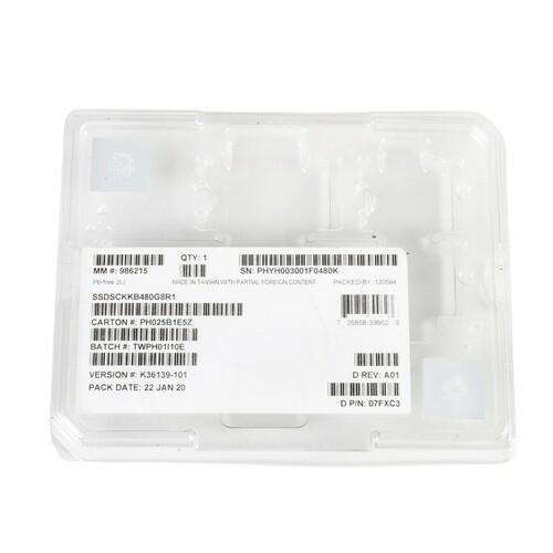 New Dell 7FXC3 Intel 480GB SSD D3-S4510 M.2 2280 SATA 6G TLC SSD SSDSCKKB480G8R