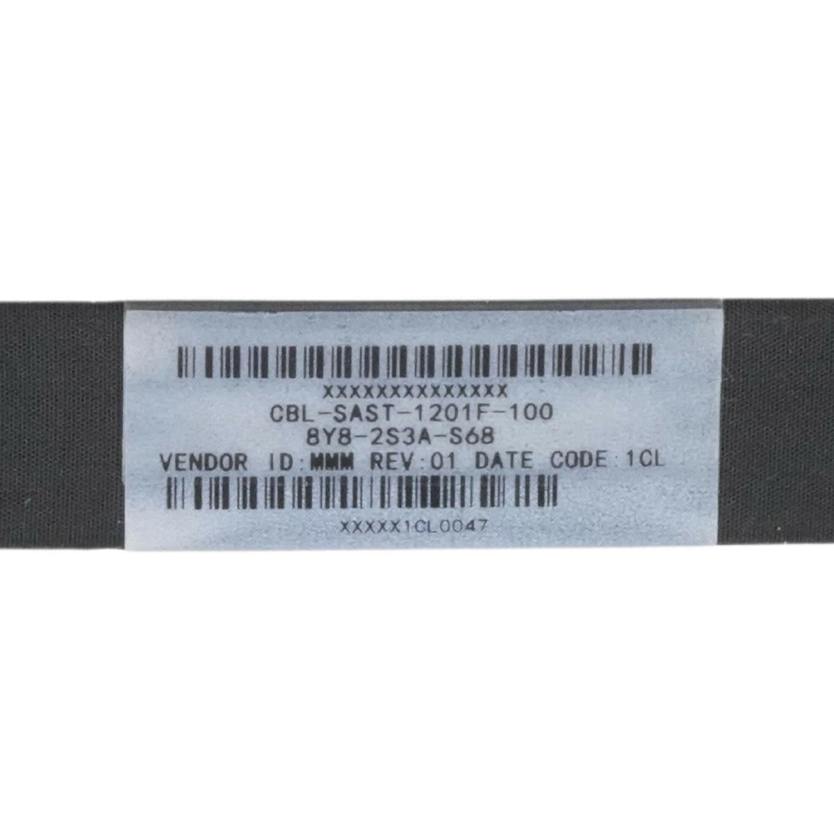 Supermicro CBL-SAST-1201F-100 Slimline SFF-8654 x8 to Slimline x4 90cm Cable