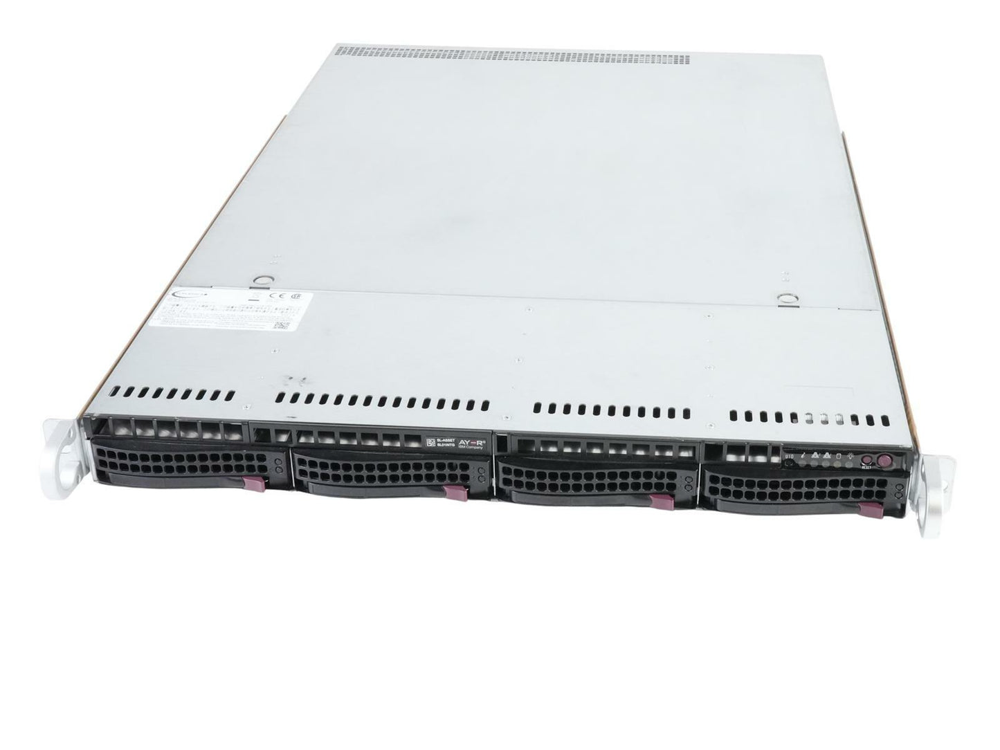 Supermicro SYS-5019C-WR X11SCW-F Intel Xeon E-2124 3.3GHz 0GB 4x 3.5" 1U Server