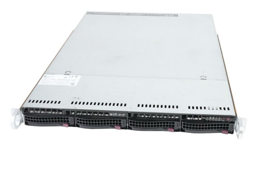 Supermicro SYS-5019C-WR X11SCW-F Intel Xeon E-2124 3.3GHz 0GB 4x 3.5" 1U Server