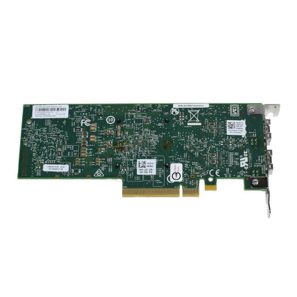 Dell YR0VV Broadcom 57412 2-Port 10Gb SFP+ PCIe 3.0 x8 Network Adapter LP SFF