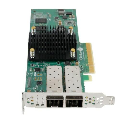 Dell JF0FV Chelsio T520-CR 110-1192-50 Dual Port 10GbE SFP+ PCIe 3.0 x8 NIC LP