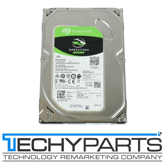 Dell WN524 Seagate Barracuda ST1000DM010 1TB 7.2K 3.5" SATA III 64MB Cache HDD