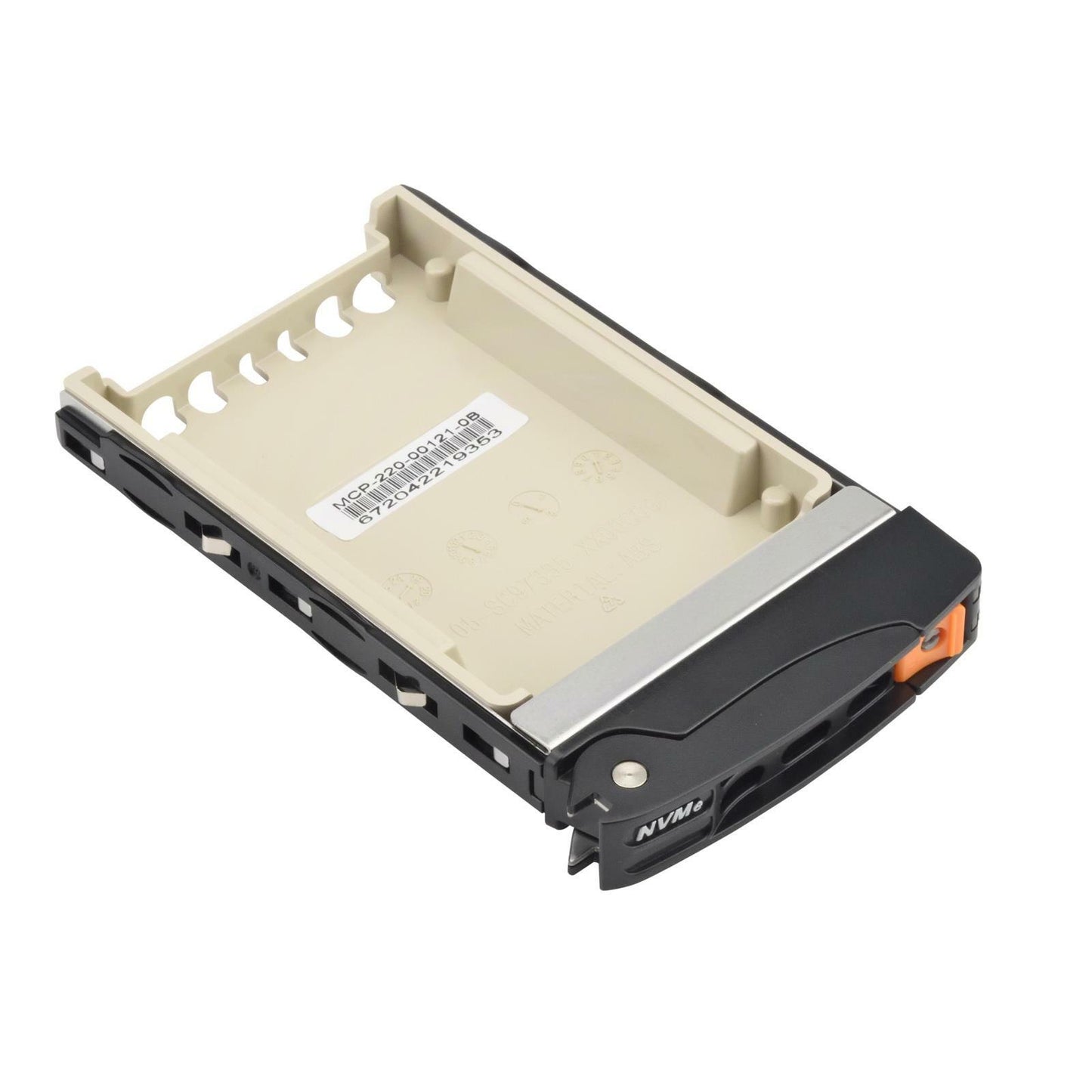 Supermicro MCP-220-00121-0B Black Gen 3 Hot-Swap 2.5" NVMe Drive Tray 01-SB16158
