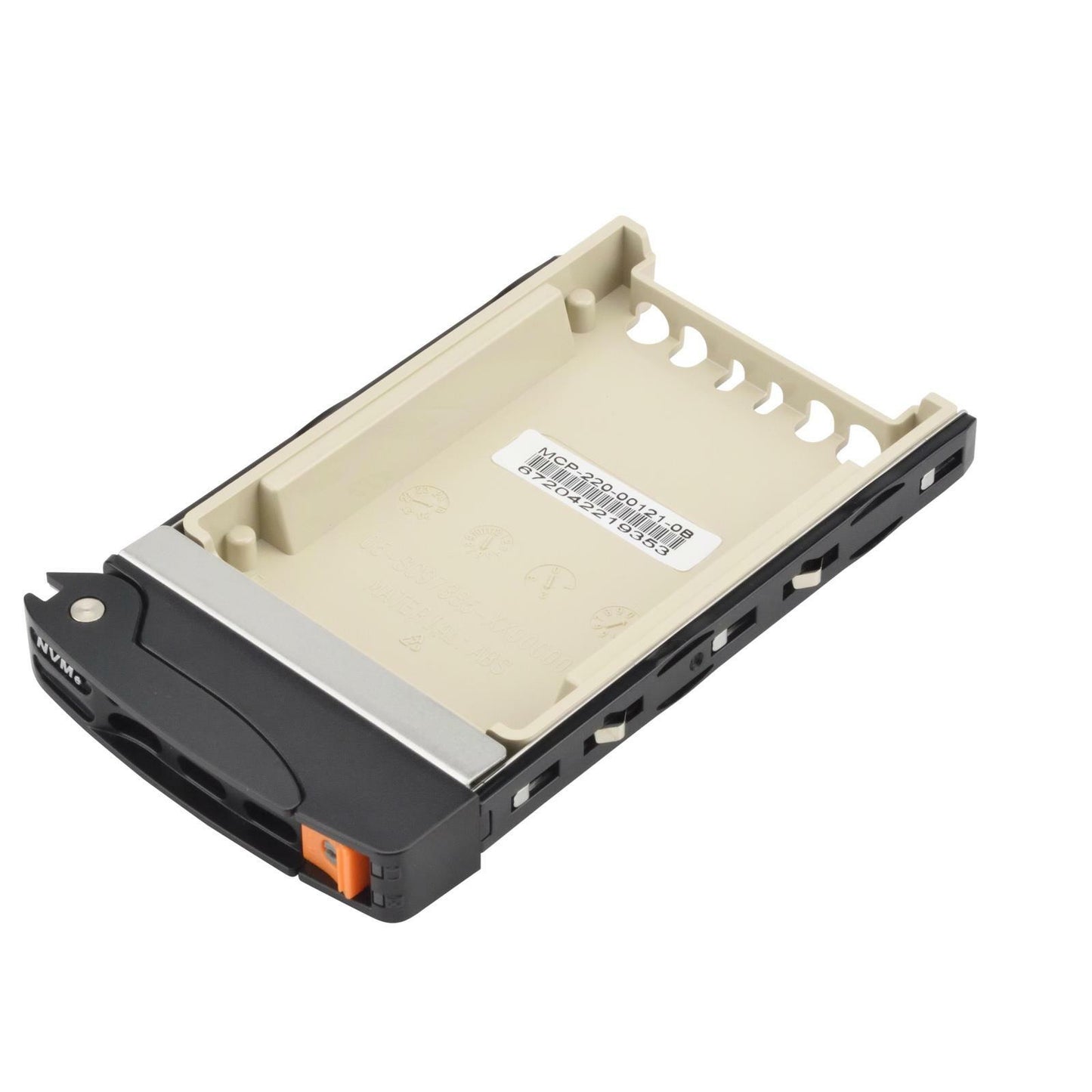 Supermicro MCP-220-00121-0B Black Gen 3 Hot-Swap 2.5" NVMe Drive Tray 01-SB16158