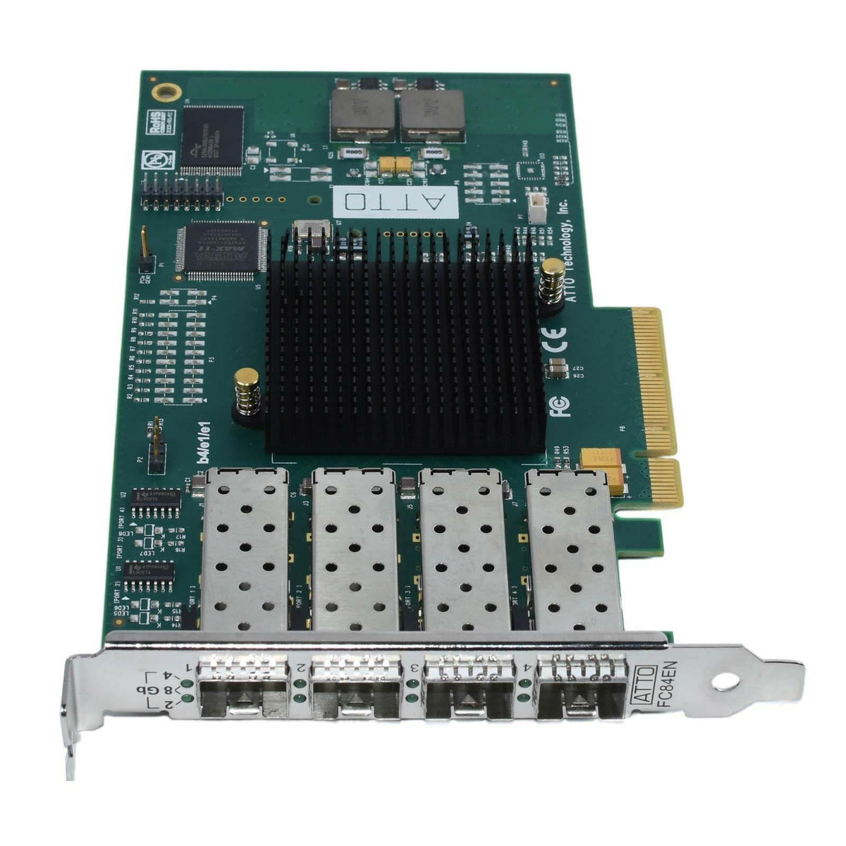 ATTO FC84EN Celerity Quad Channel 8GB/s Fibre Channel PCIe 2.0 Host Bus Adapter