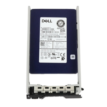 Dell D35F3 Micron 5200 MAX 480GB 2.5" SFF SATA 6G 3D TLC SSD MTFDDAK480TDN 100%