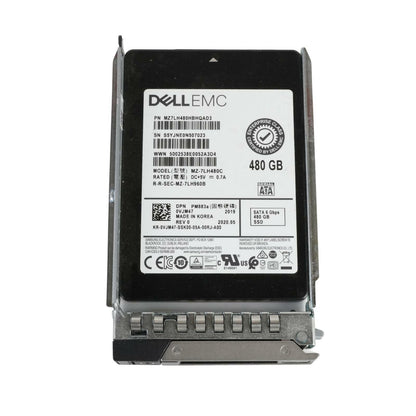 Dell VJM47 Samsung PM883a 480GB SSD 2.5" TLC SATA 6G MZ-7LH480C MZ7LH480HBHQAD3