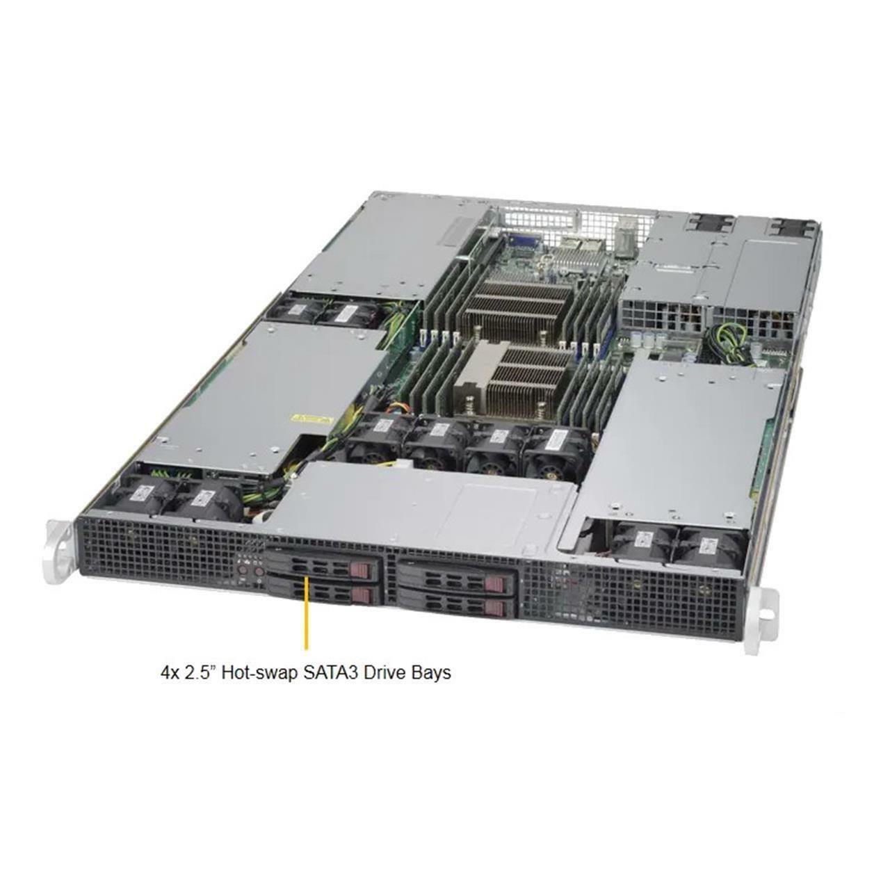 SUPERMICRO SYS-1028GR-TRT 2x Intel Xeon E5-2690v3 2.6GHz 32GB RAM 1U Server