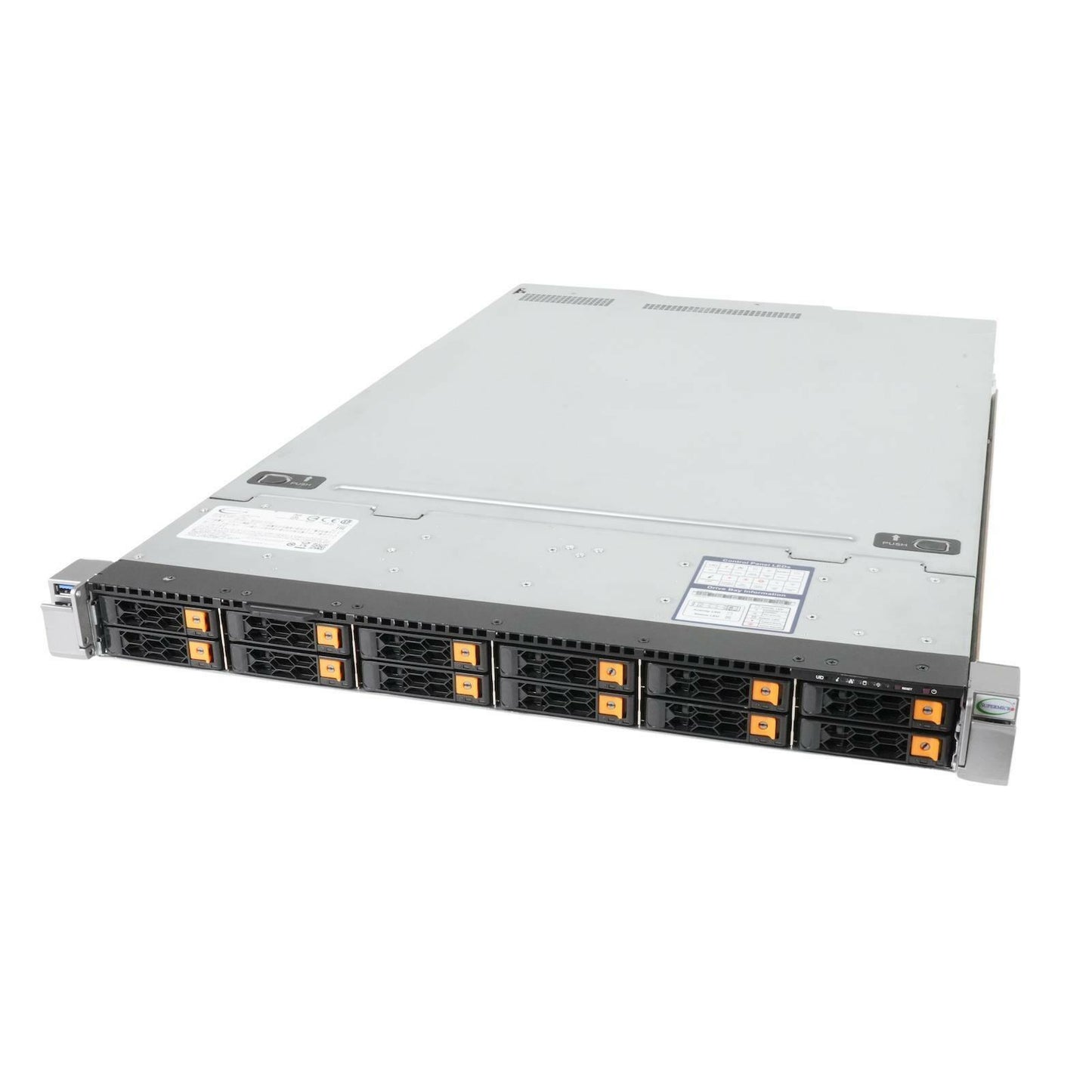 Supermicro SYS-1029U-TN12RV X11DPU-V w/ 12x 2.5" NVMe/SATA3 Drive Bays Barebones
