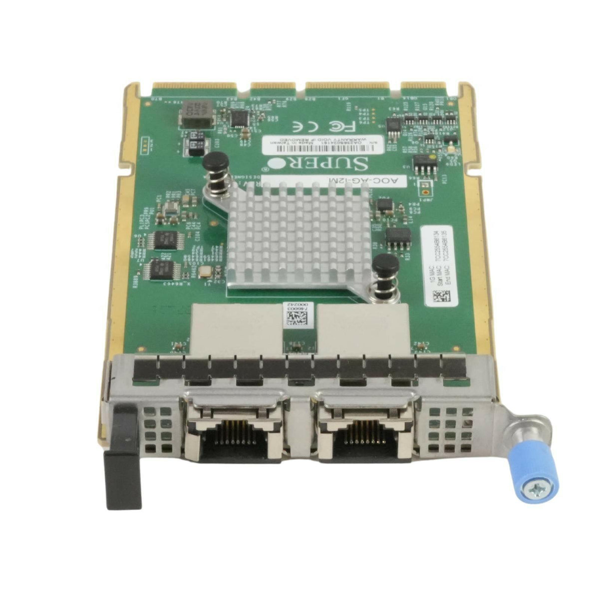 Supermicro AOC-AG-i2M Advanced I/O Module AIOM 2-port 1GbE RJ45 Intel i350 NIC