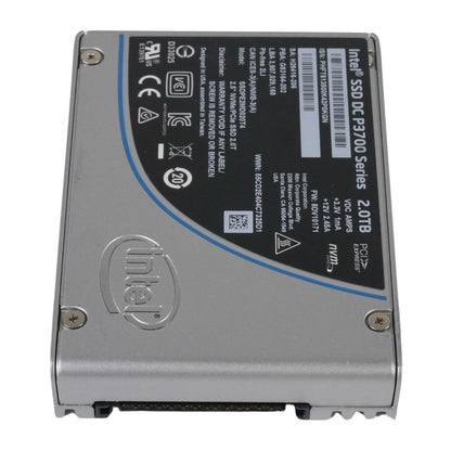 Intel DC P3700 SSD 2TB NVMe U.2 PCIe 3.0 x4 MLC Solid State Drive SSDPE2MD020T4
