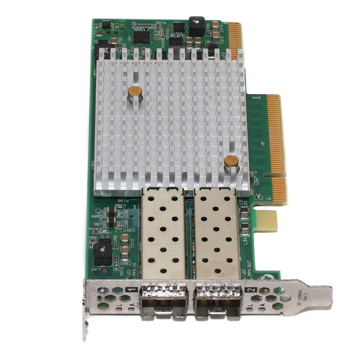 SolarFlare SFN7322F SFP+ Dual-Port 10GbE PCIe Onload PTP Server I/O Adapter LP