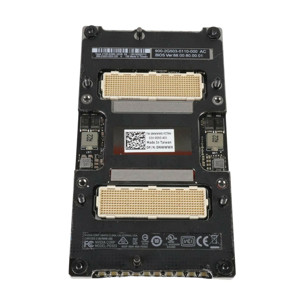 NVIDIA Tesla V100 32GB HBM2 SXM2 300W Volta GPU Accelerator 699-2G503-0203-220