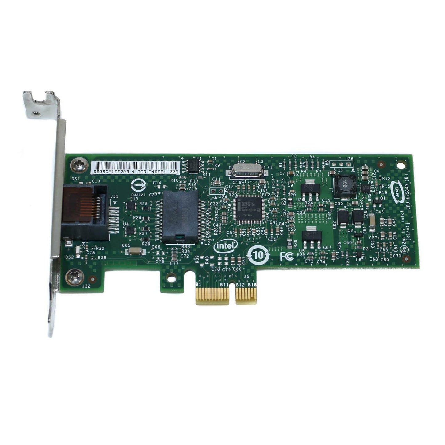 Intel EXPI9301CTBLK PRO/1000 CT 1-Port Gigabit PCIe x1 NIC Ethernet Adapter SFF