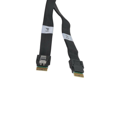Supermicro CBL-SAST-1276F-100 Slimline SFF-8654 x8 to 2x Slimline x4 76cm Cable
