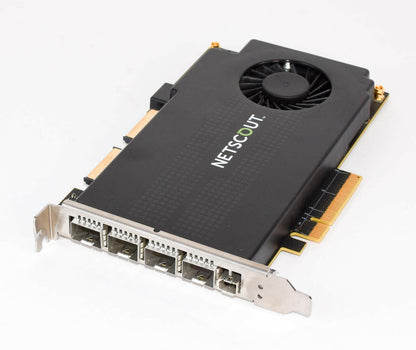 Netscout / NAPATECH NT40E3-4-PTP-ANL 4x 10GbE Packet Capture & Analysis SmartNIC