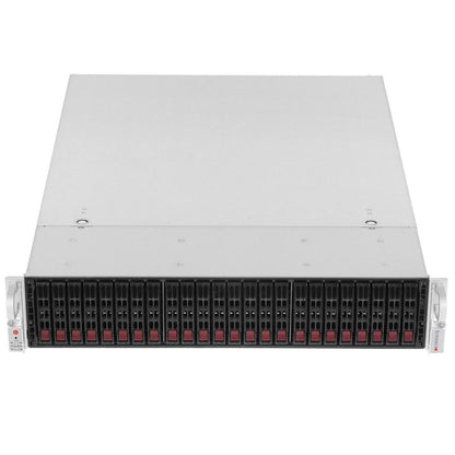 NEW Supermicro CSE-216BE1C4-R1K23LPB 24x2.5" SAS3/4x NVMe 2x1200W 2U Chassis