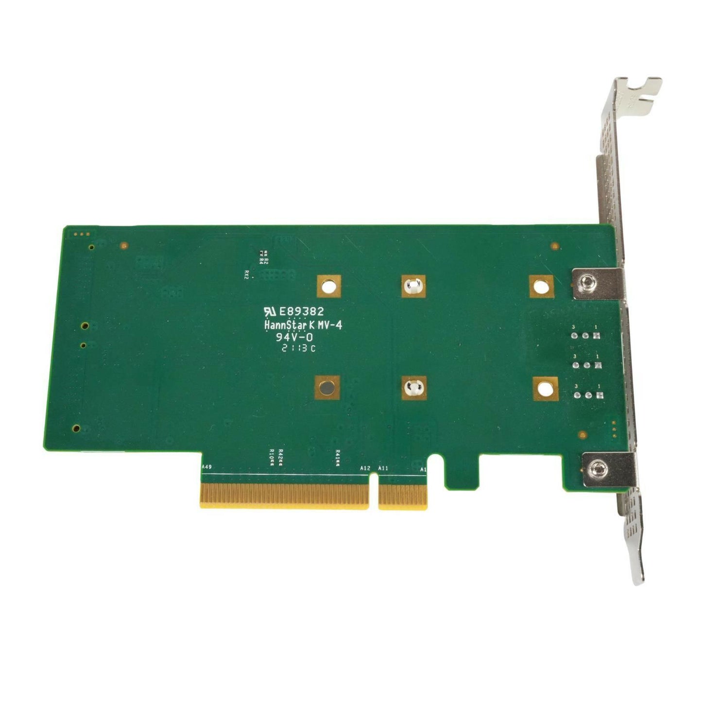 Supermicro AOC-SLG3-2M2 Dual-Slot Gen-3 NVMe M.2 PCIe Add-on Card Full Height