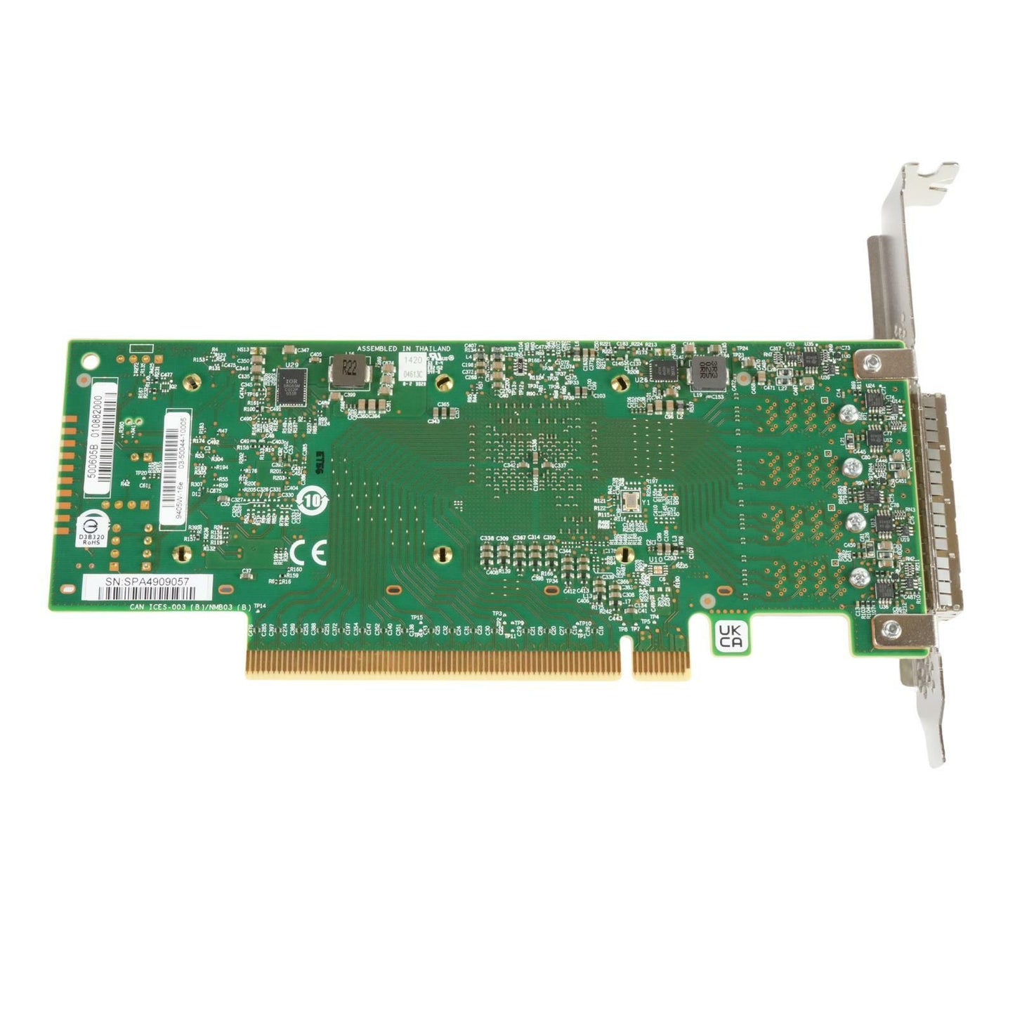 Broadcom LSI HBA 9405W-16e SATA/SAS/NVMe 12G Tri-Mode PCIe 3.1 x16 05-50044-00