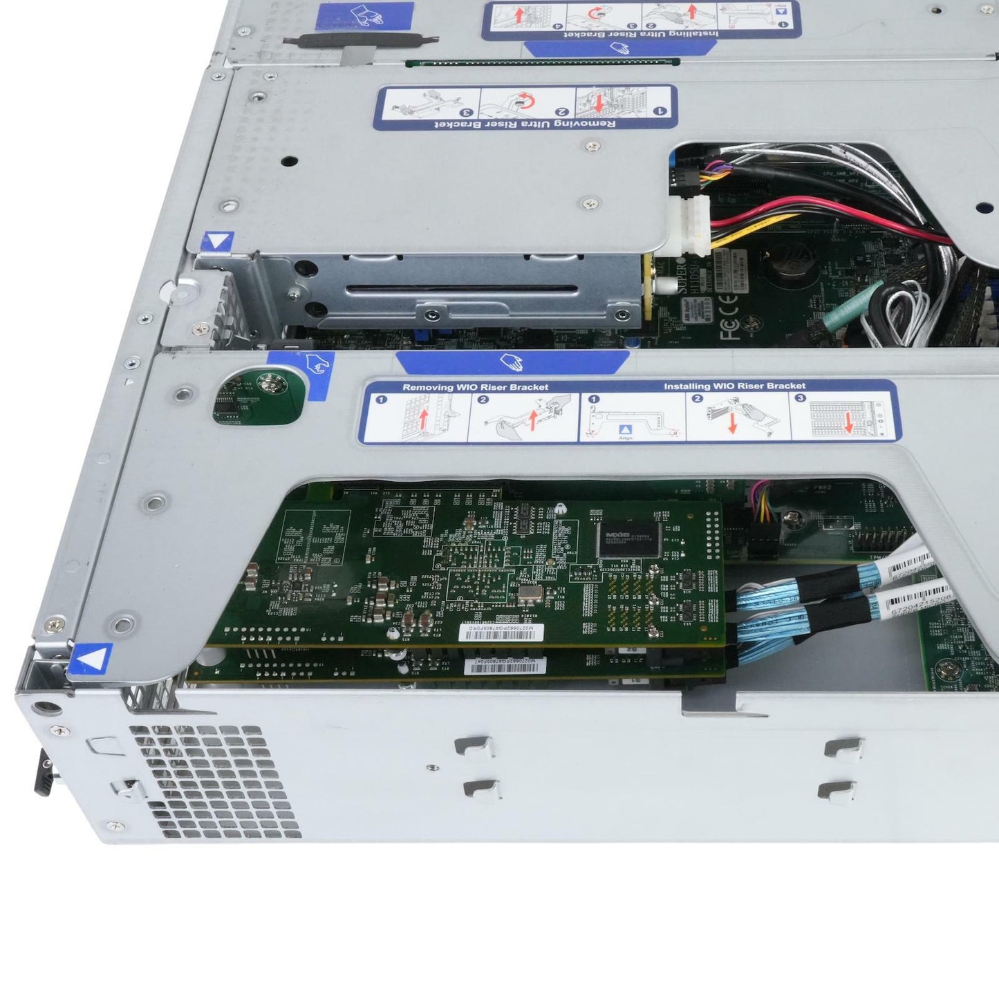 Supermicro AS-2023US-TR4 2x EPYC 7502 12x 3.5" 2U Server w/2.5" Rear Bay + NVMe
